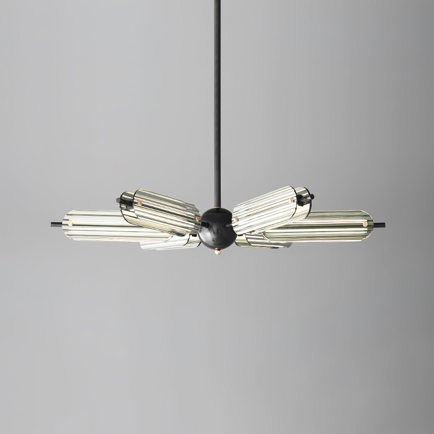 Sputnik Brass Chandelier - Blowlighting