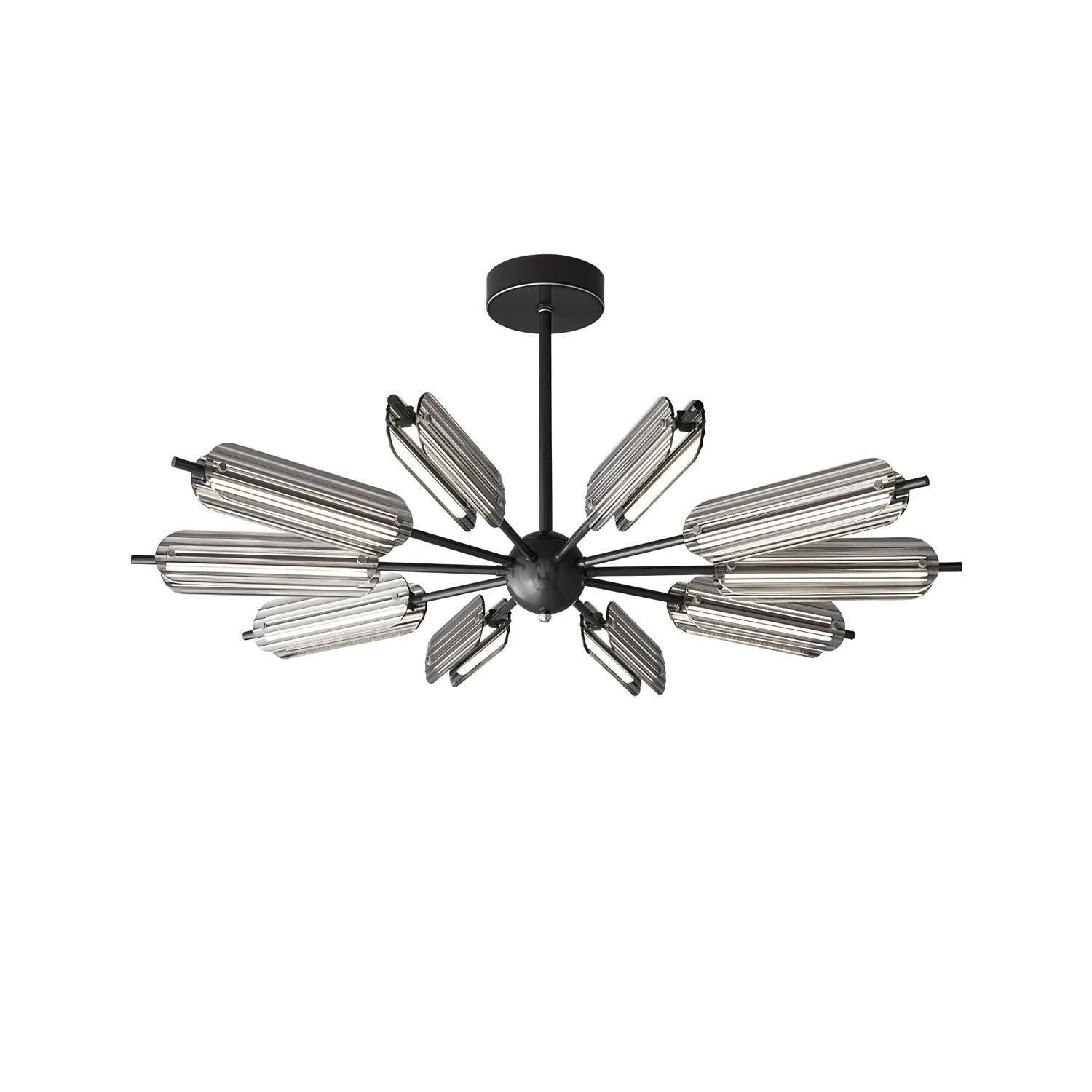 Sputnik Brass Chandelier - Blowlighting