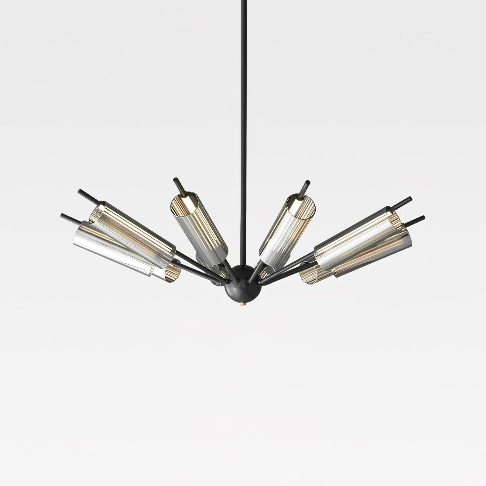 Sputnik Brass Chandelier - Blowlighting