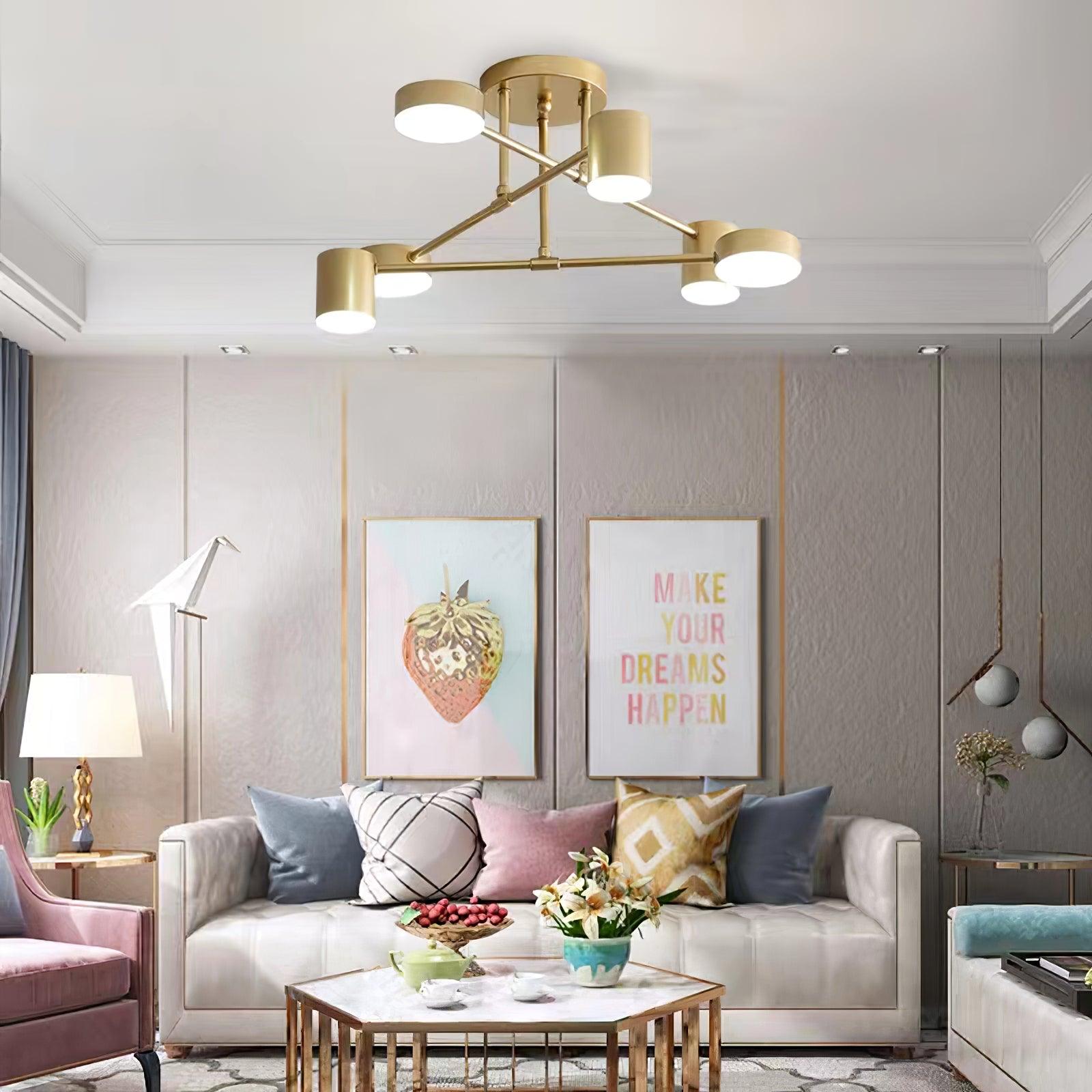 Sputnik Ceiling Light - Blowlighting