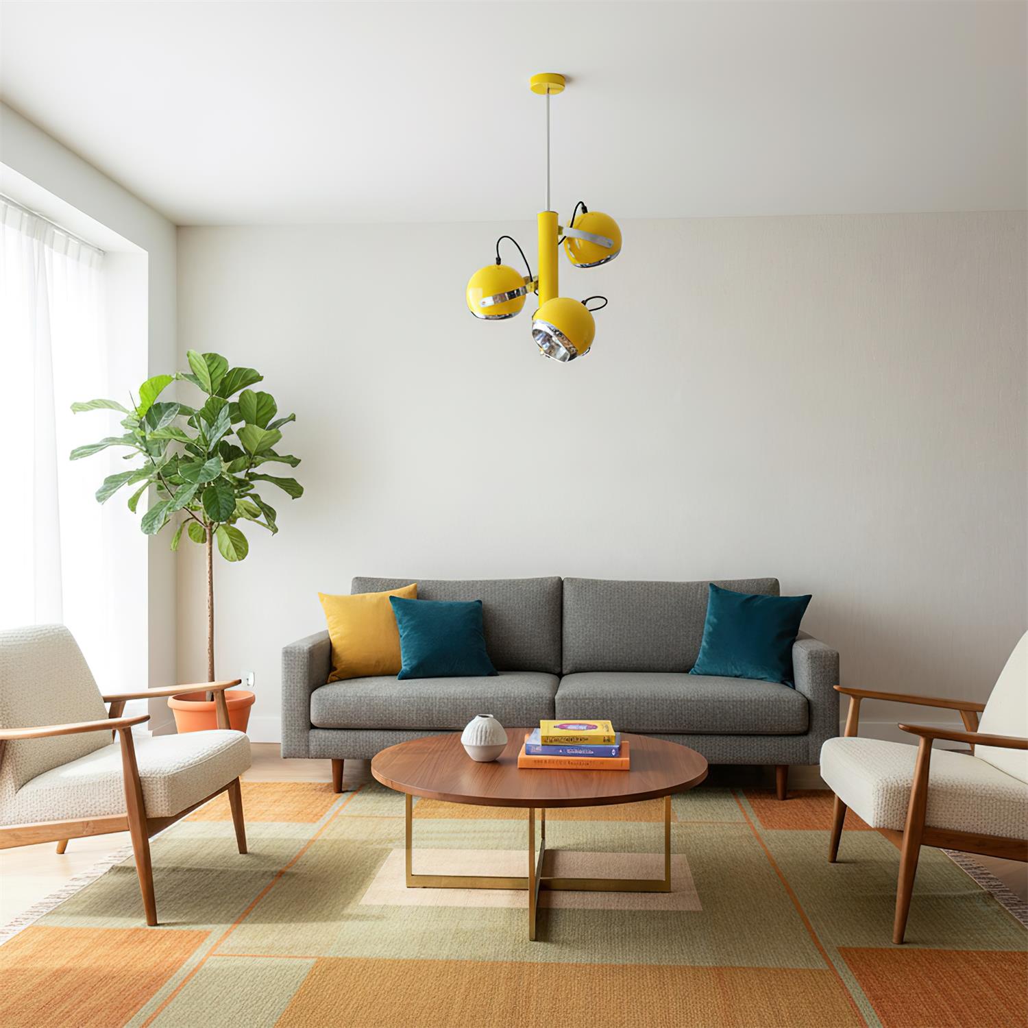 Sputnik Modern Metal Pendant Light