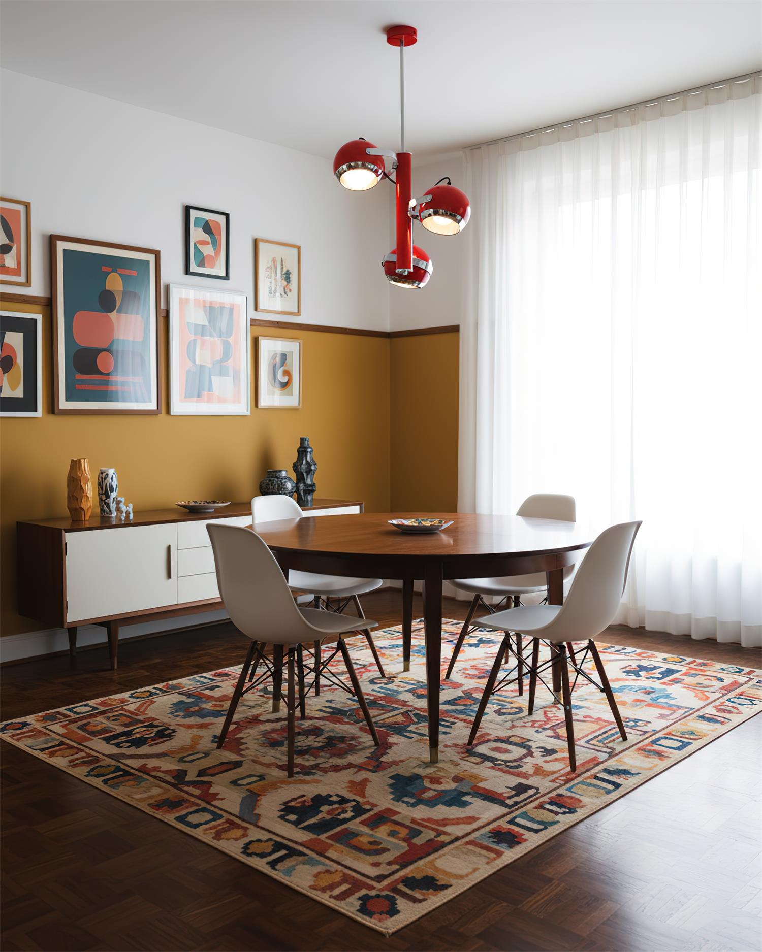 Sputnik Modern Metal Pendant Light