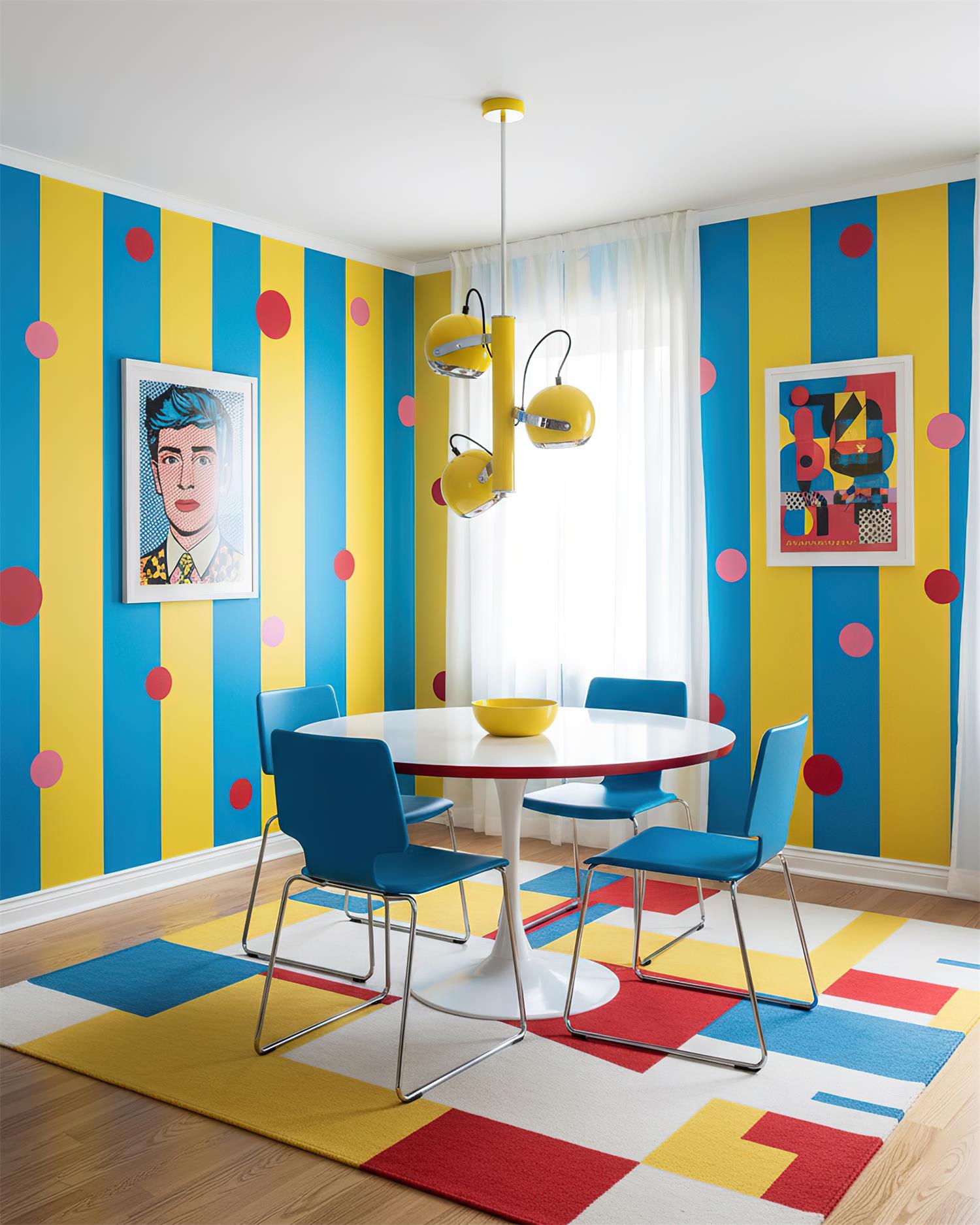 Sputnik Modern Metal Pendant Light