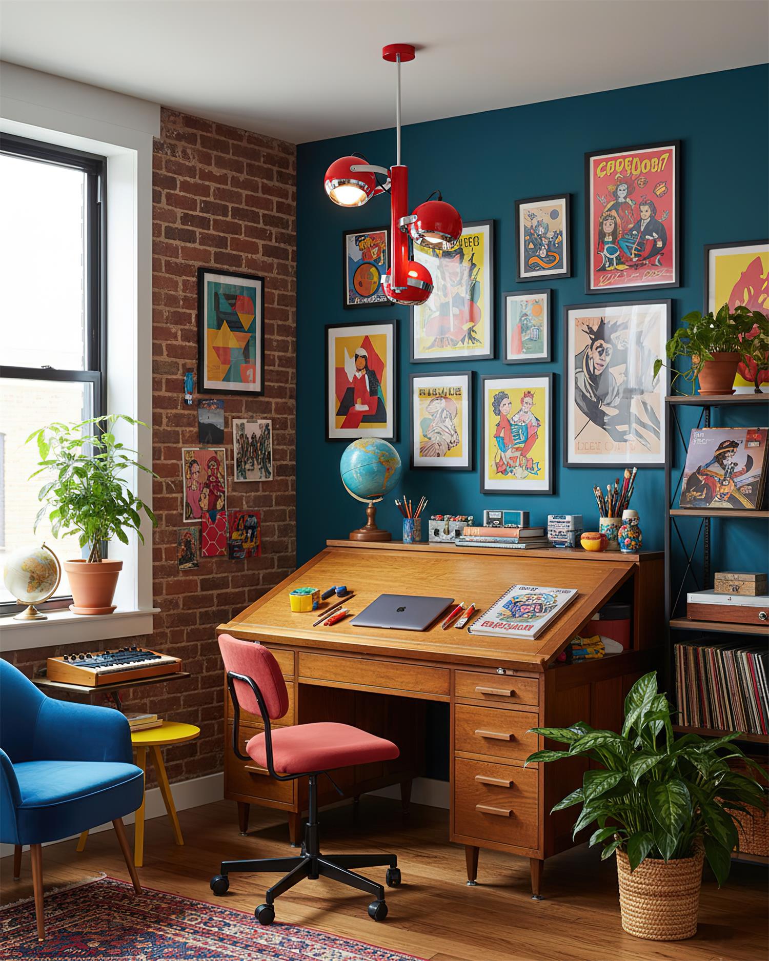 Sputnik Modern Metal Pendant Light