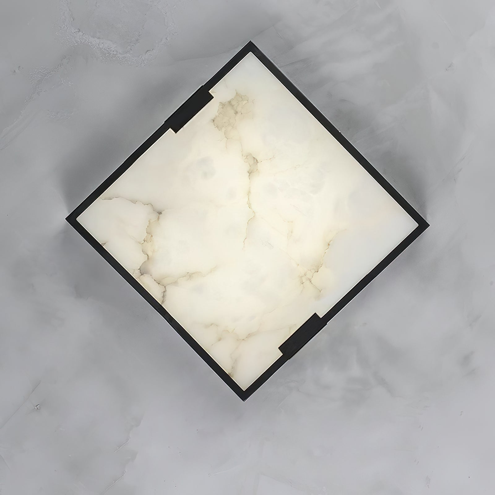 Otalyra Minimalist Alabaster Ceiling Light - Blowlighting
