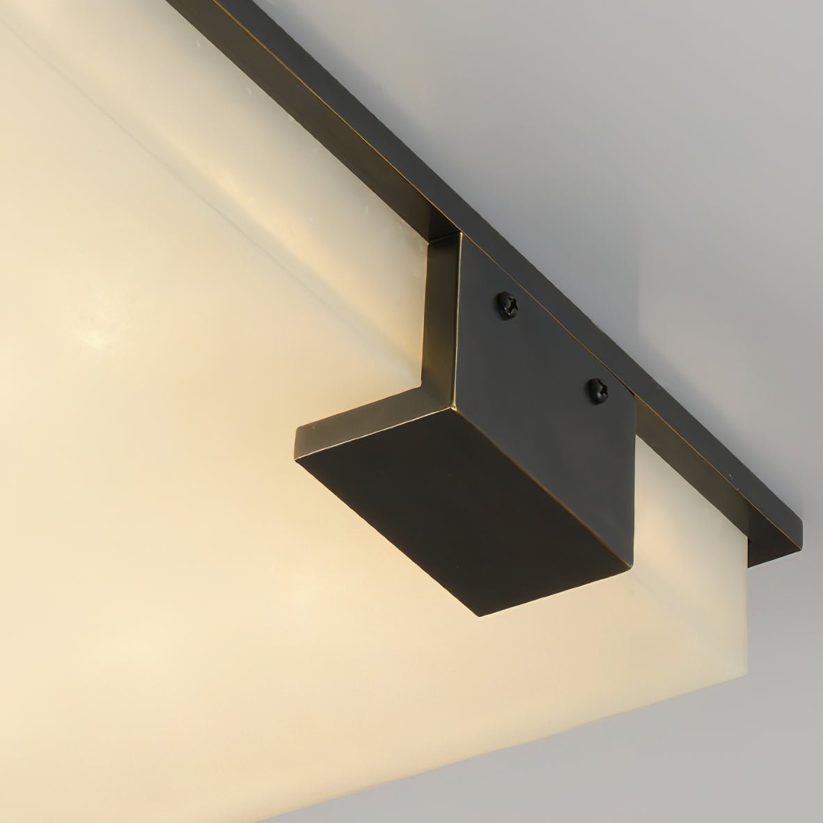 Otalyra Minimalist Alabaster Ceiling Light - Blowlighting