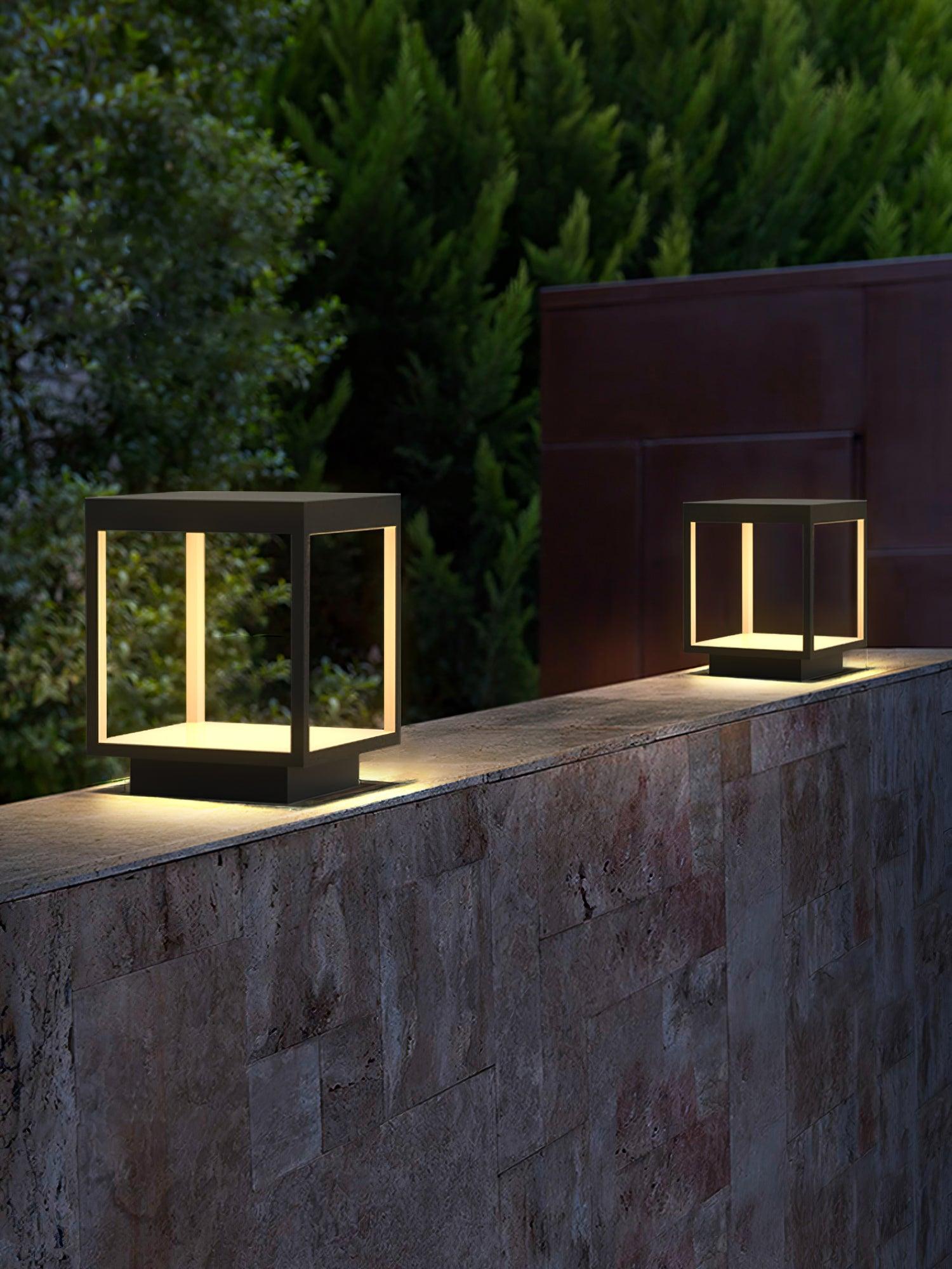 Square Frame Solar Outdoor Light - Blowlighting