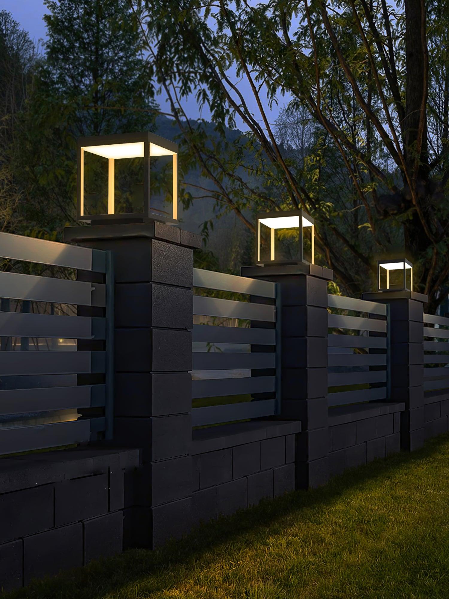 Square Frame Solar Outdoor Light - Blowlighting