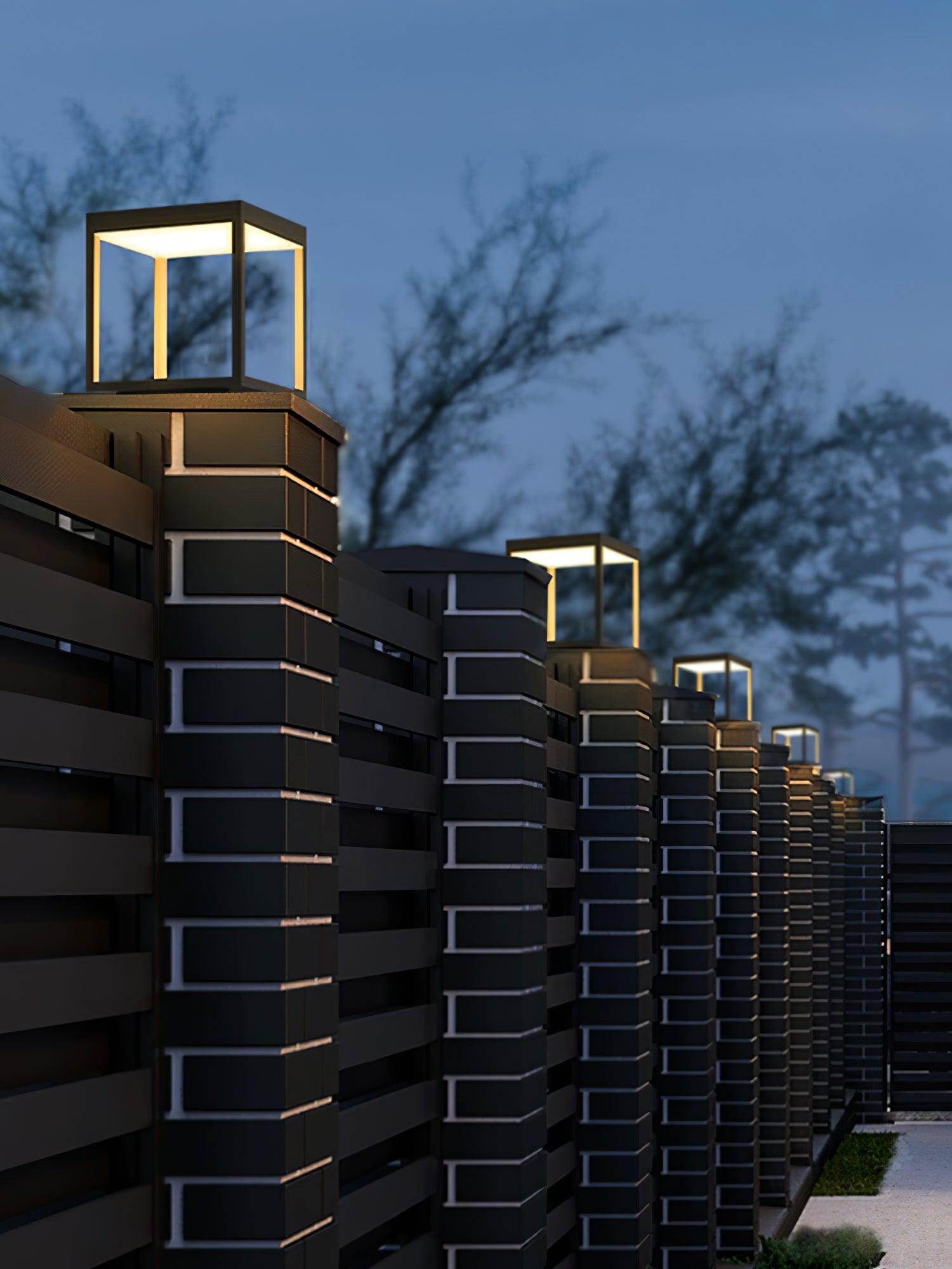 Square Frame Solar Outdoor Light - Blowlighting