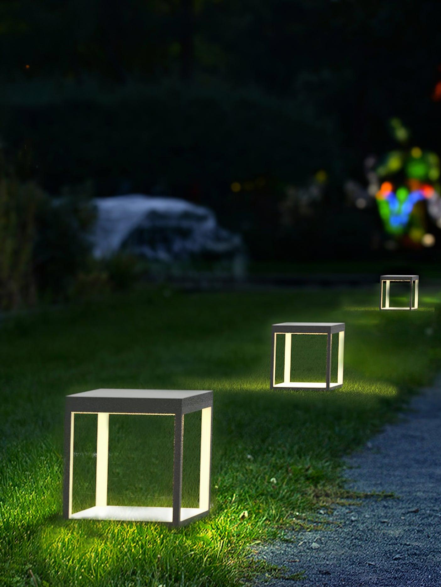 Square Frame Solar Outdoor Light - Blowlighting