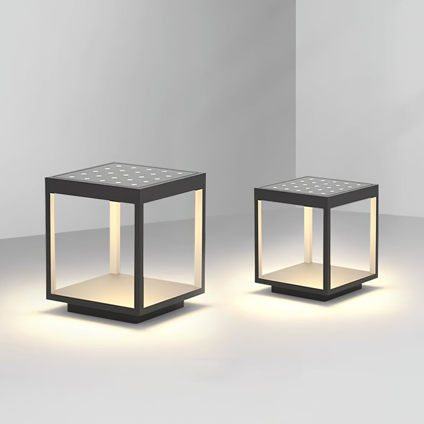 Square Frame Solar Outdoor Light - Blowlighting