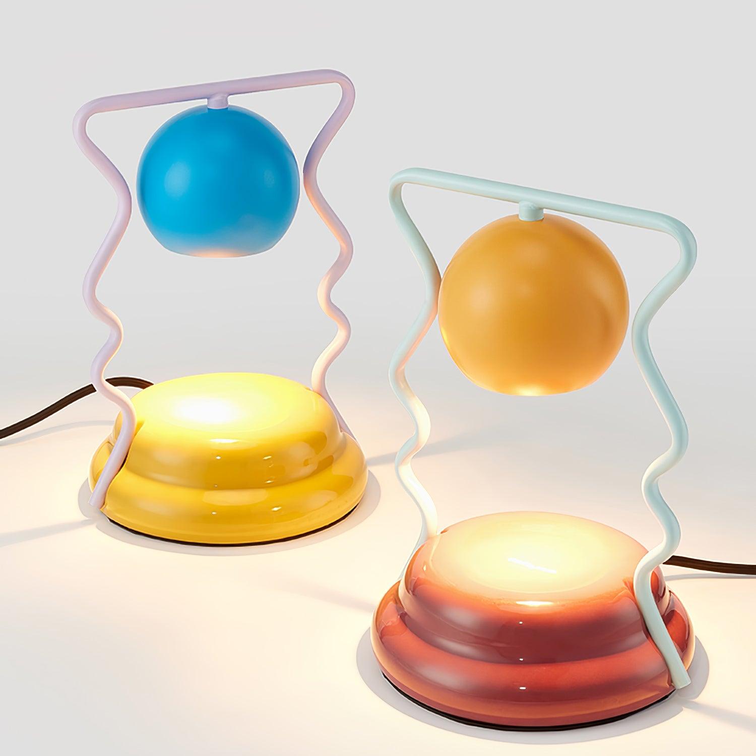 Squiggle Bright Table Lamp - Blowlighting