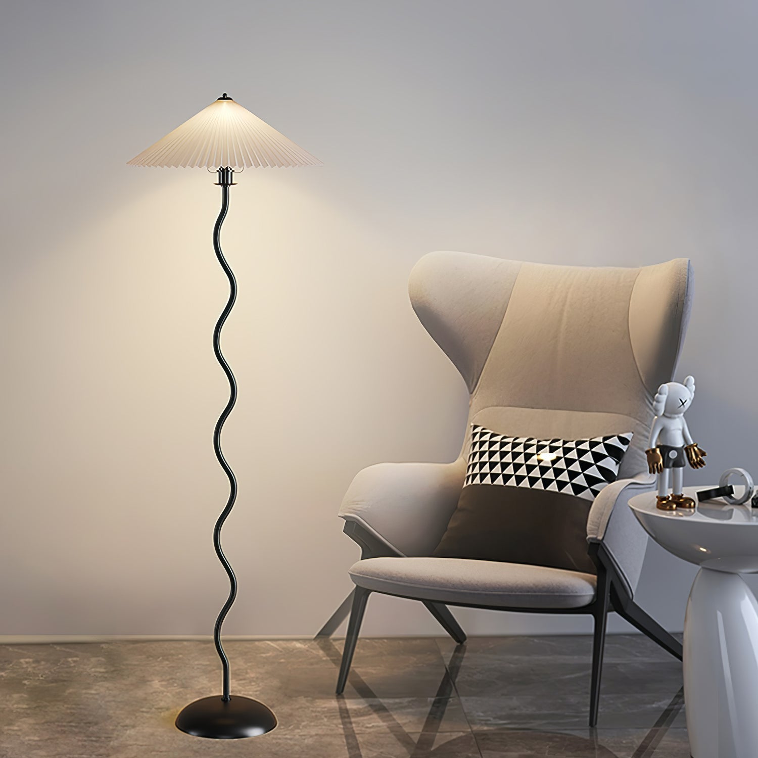 Squiggle Floor Lamp - Blowlighting