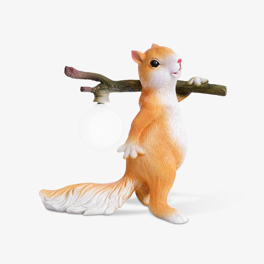 Squirrel Table Lamp - Blowlighting