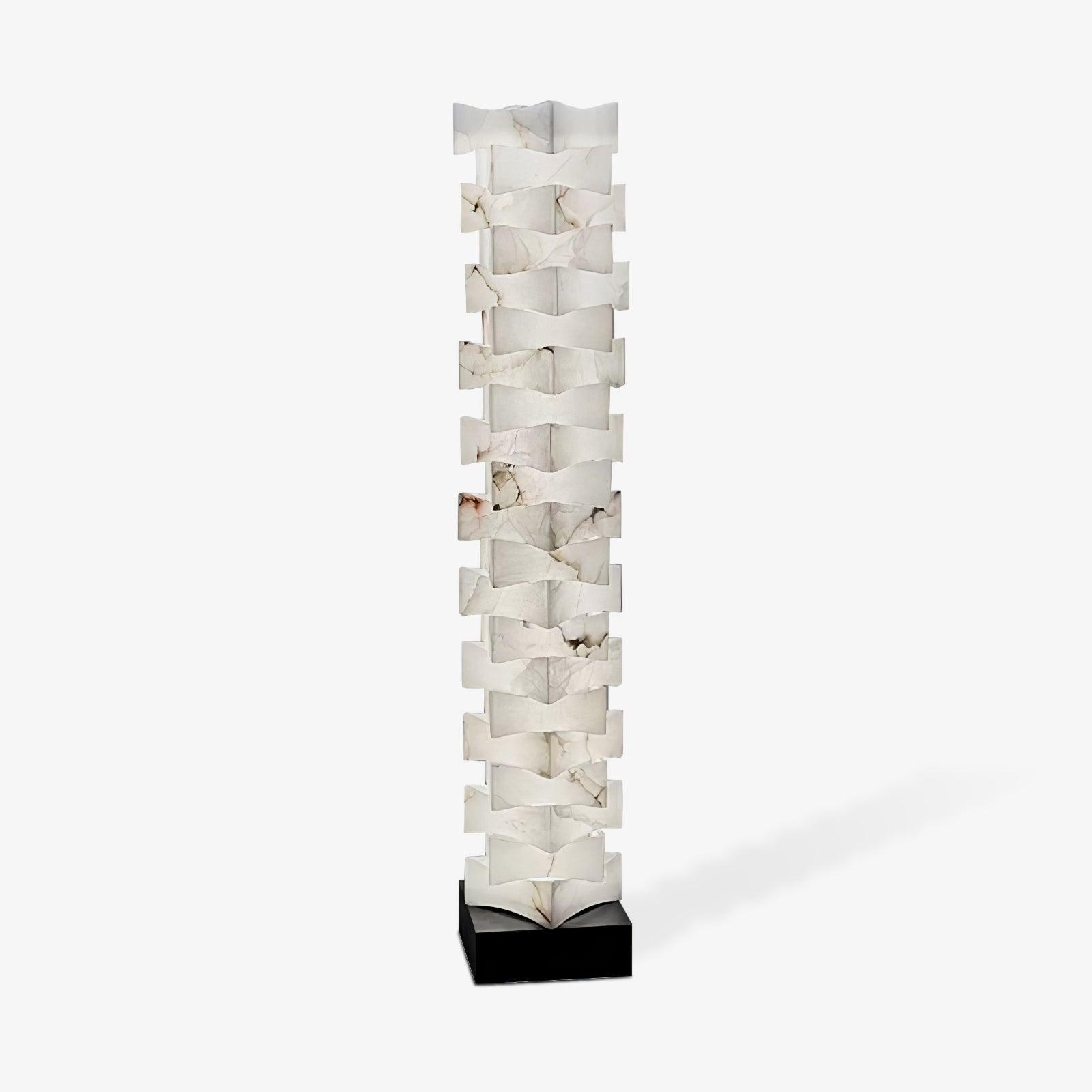 Isolde Alabaster Floor Lamp - Blowlighting