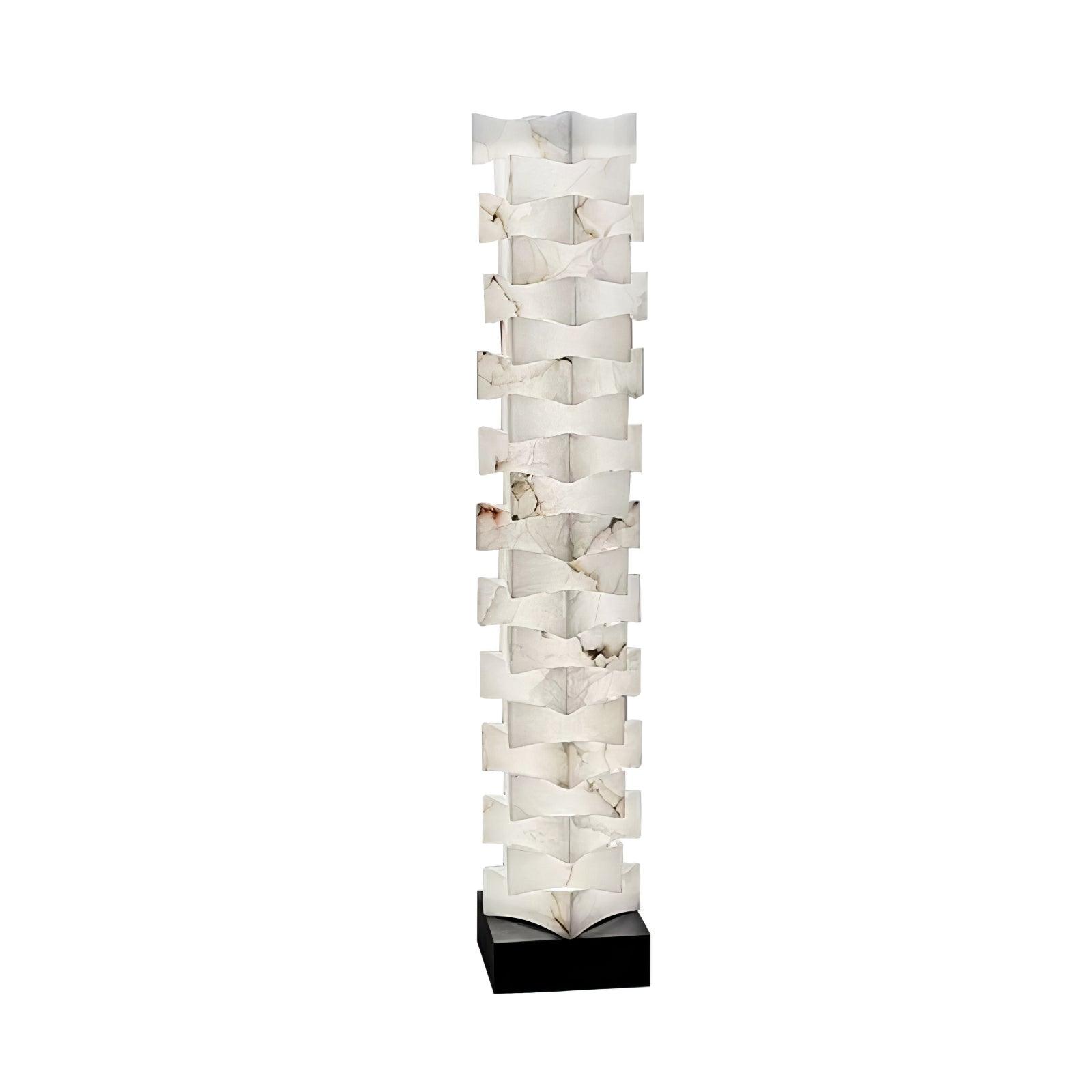 Isolde Alabaster Floor Lamp - Blowlighting