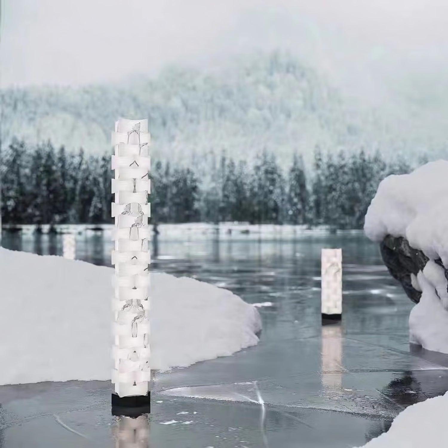 Isolde Alabaster Floor Lamp - Blowlighting