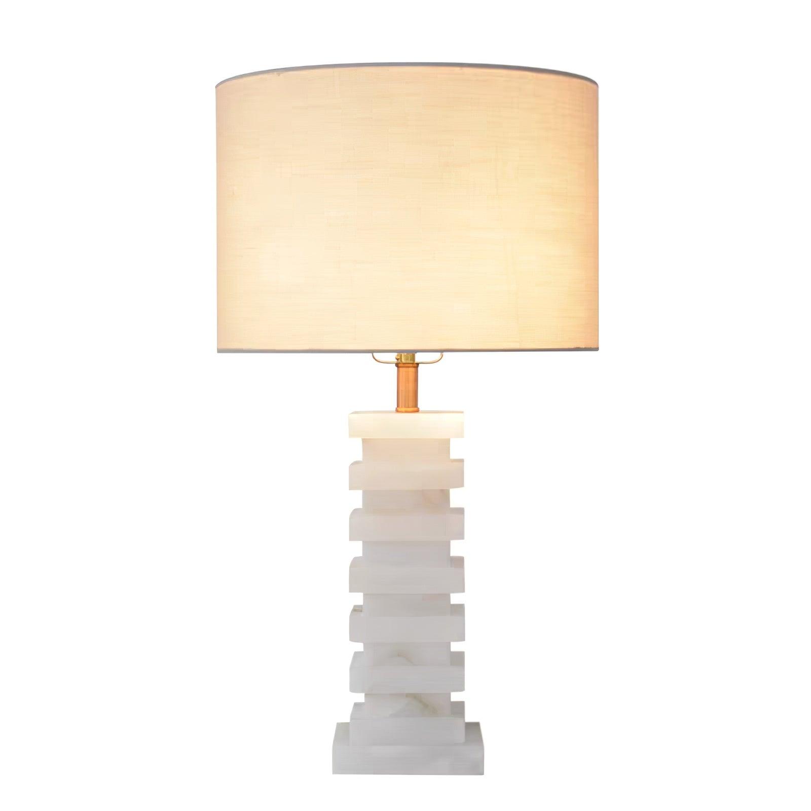 Covynen Alabaster Table Lamp - Blowlighting