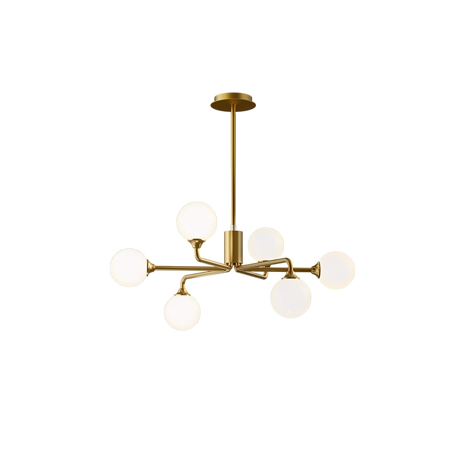 Galaxy Modern Glass Chandelier - Blowlighting