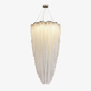 Zashayra Crystal Column Chandelier - Blowlighting