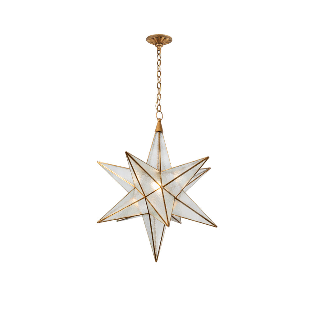 Star Modern Glass Pendant Light
