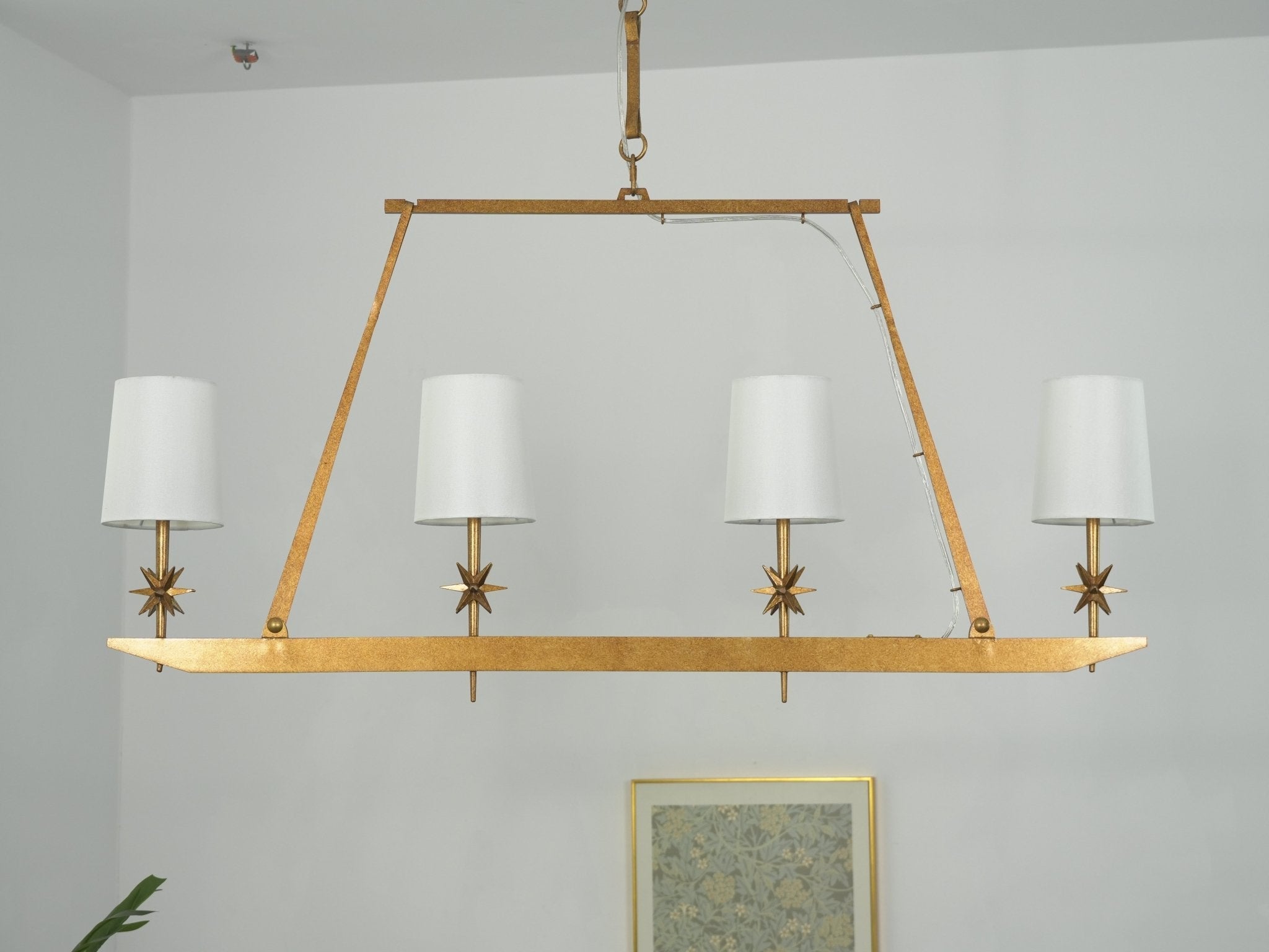 Stellar Frame Linear Chandelier - Vakkerlight