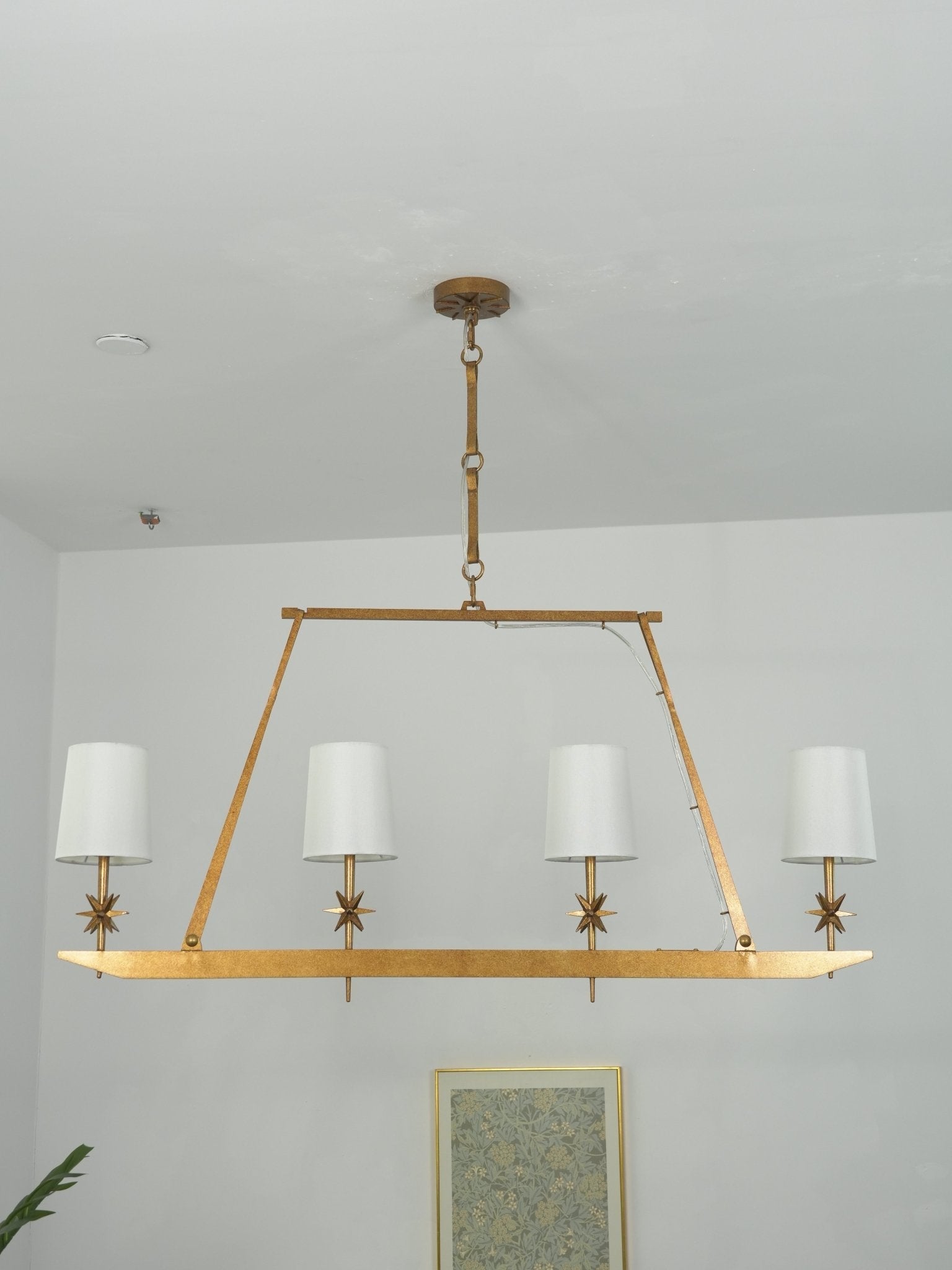 Stellar Frame Linear Chandelier - Vakkerlight