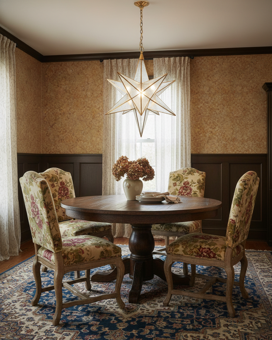 Stellora Modern Brass Glass Chandelier