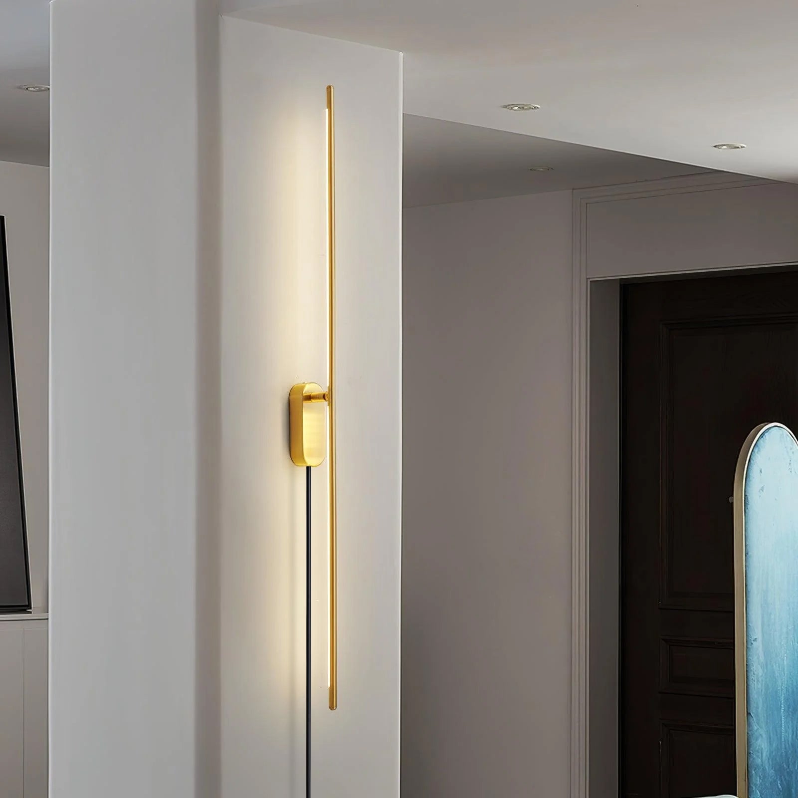 Stick Shaped Plug In Sconce - Blowlighting