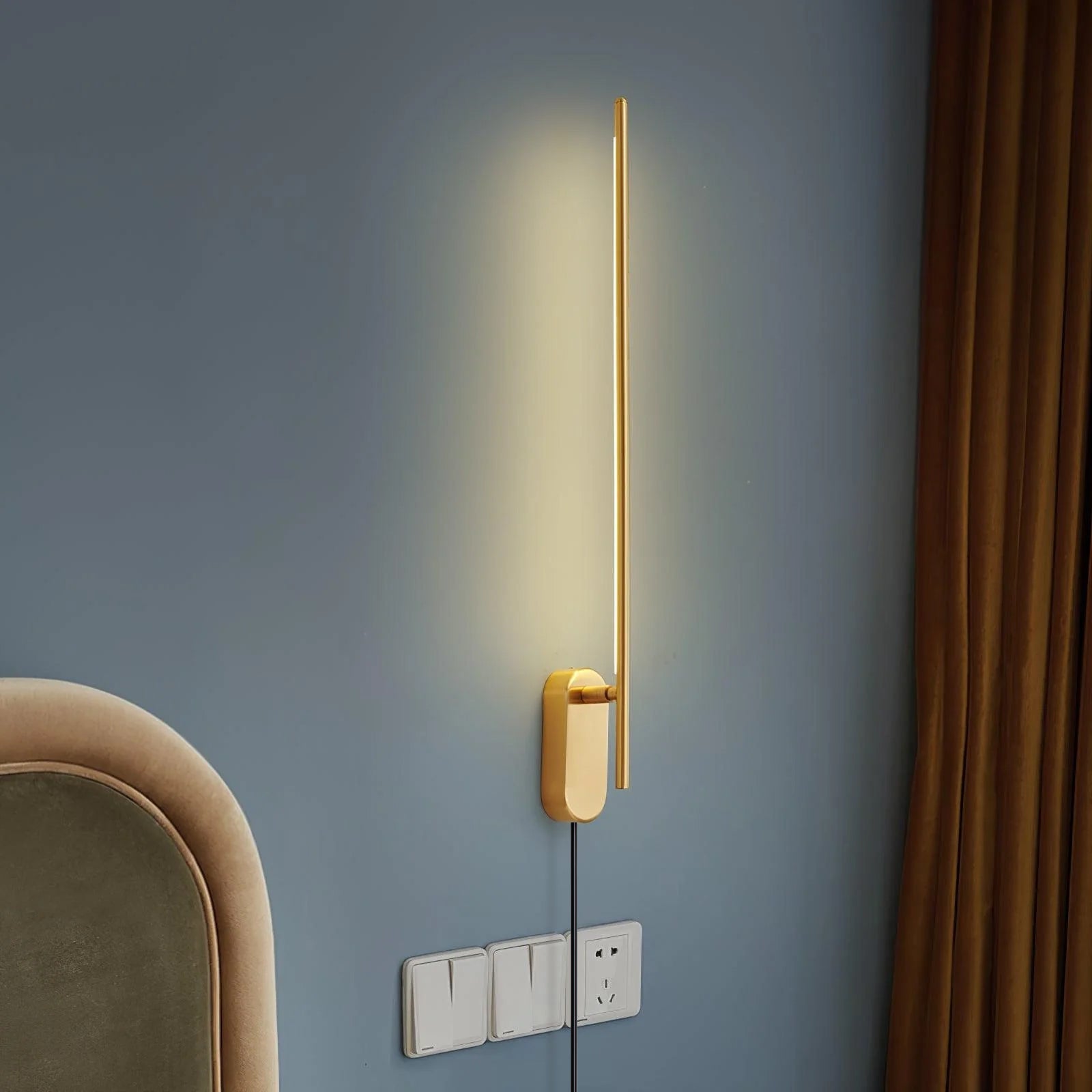Stick Shaped Plug In Sconce - Blowlighting