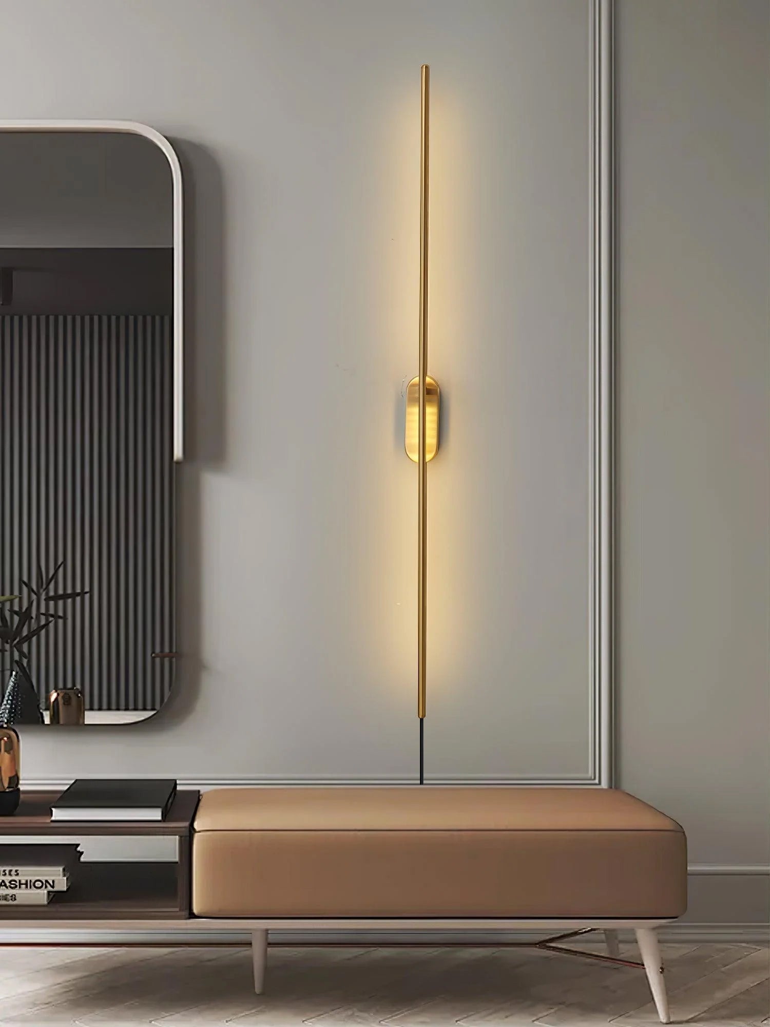 Stick Shaped Plug In Sconce - Blowlighting