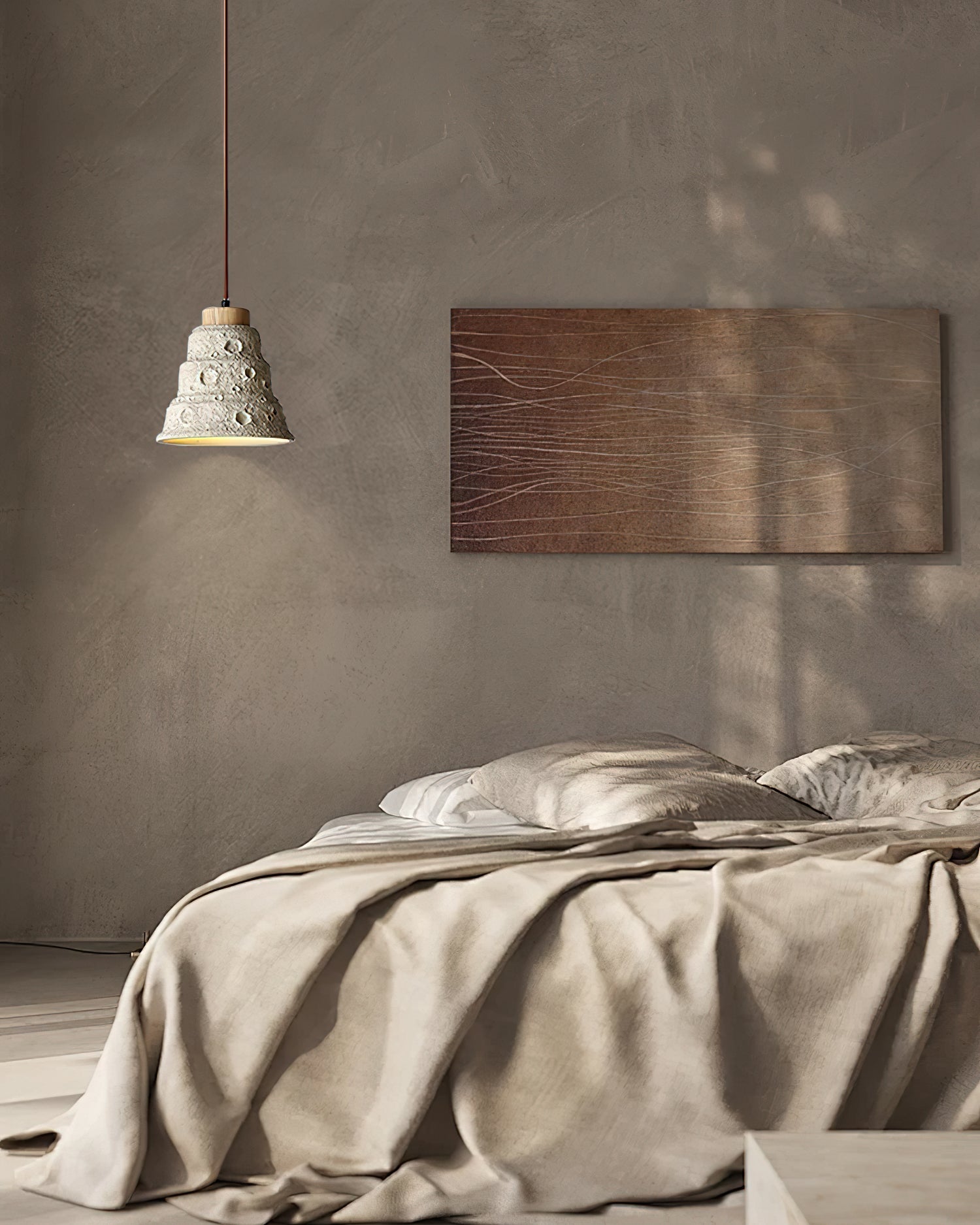 Stone Bell Pendant Light - Blowlighting