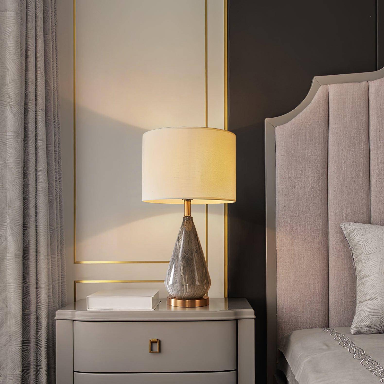 Marble Diamond Table Lamp - Blowlighting