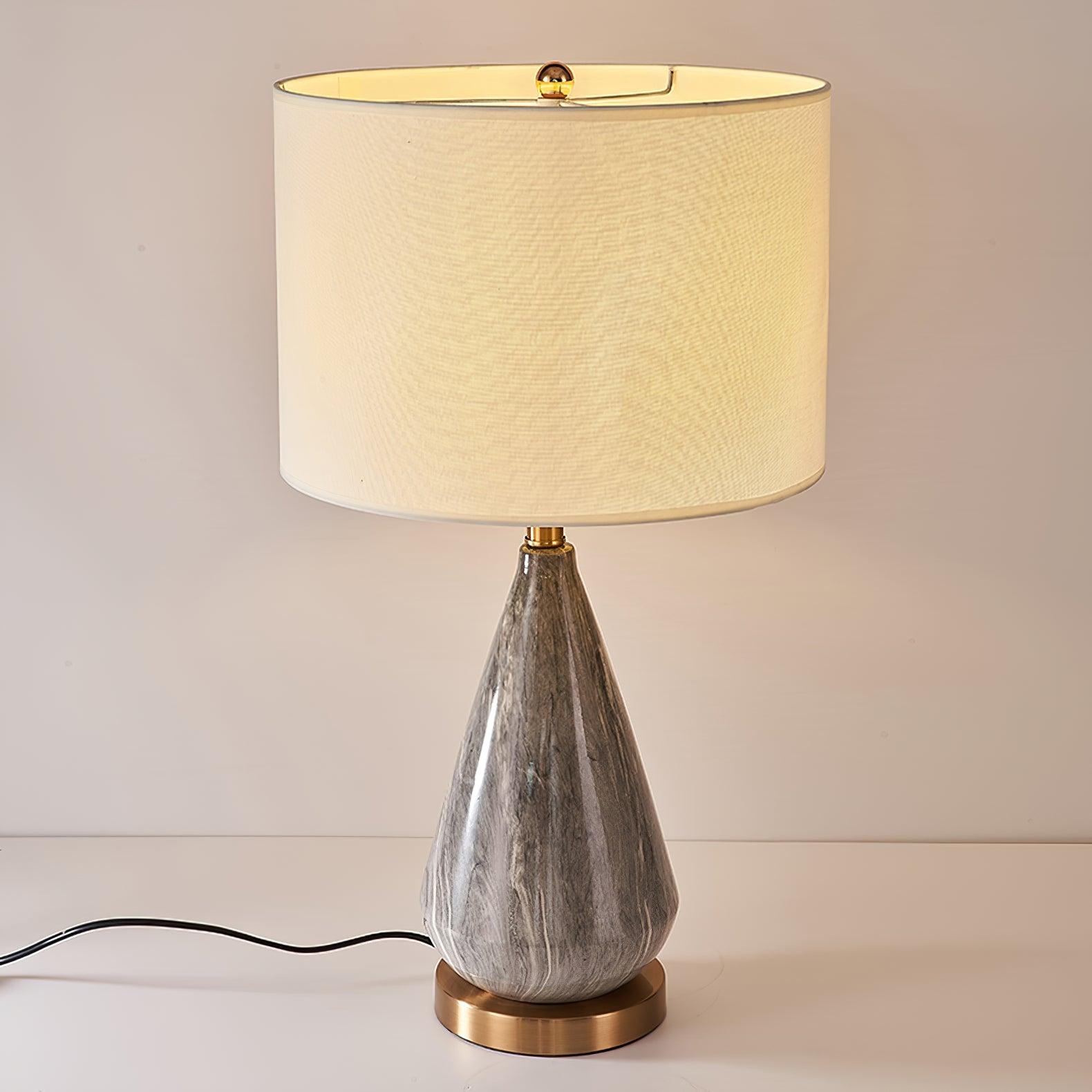 Marble Diamond Table Lamp - Blowlighting