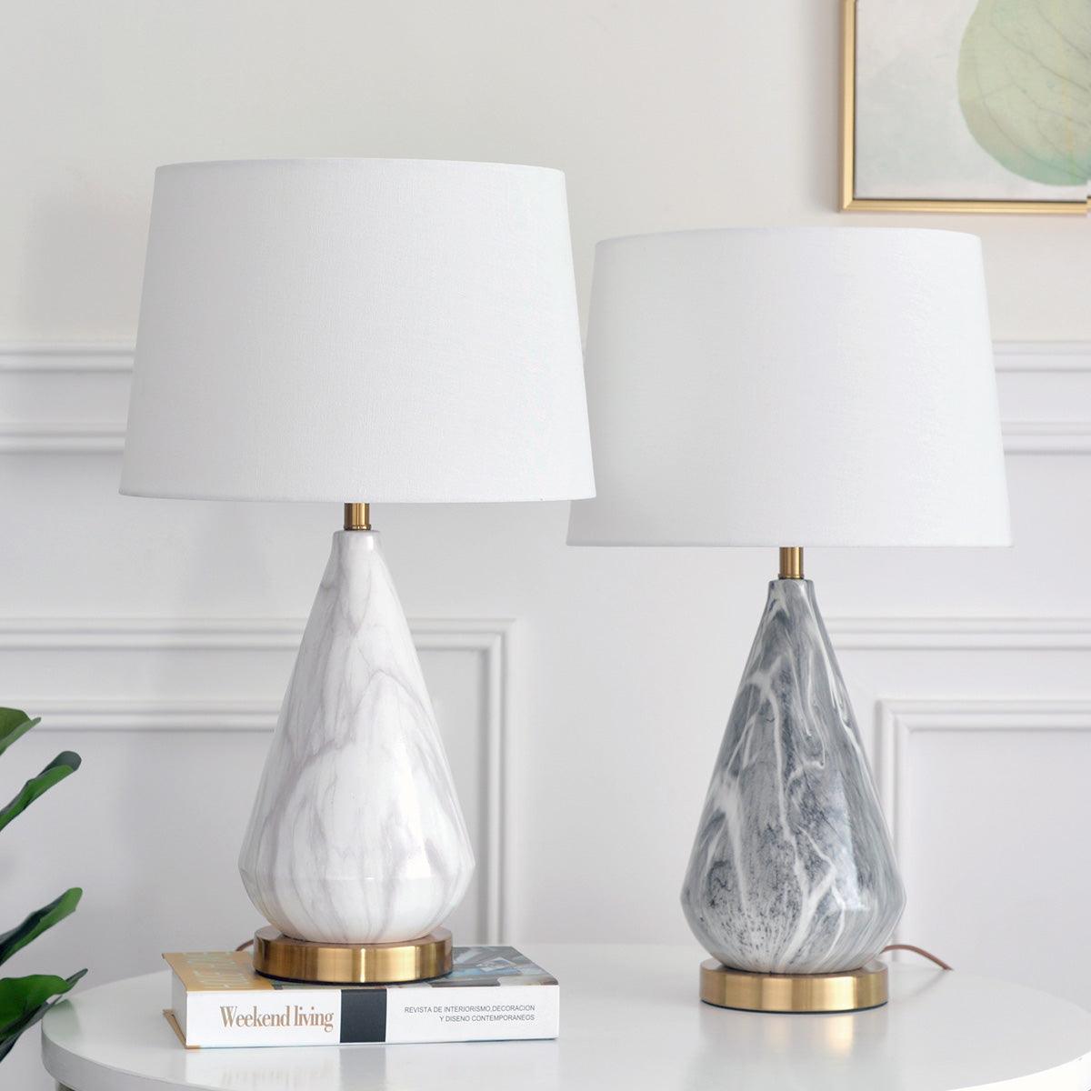 Marble Diamond Table Lamp - Blowlighting