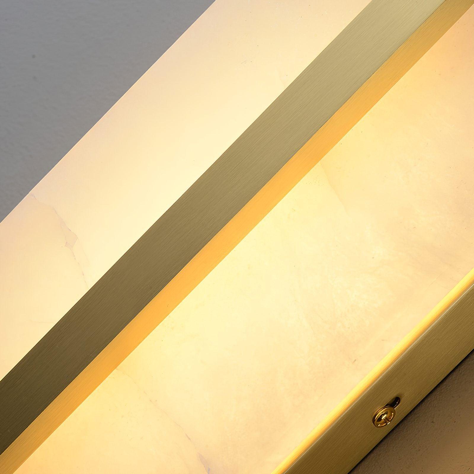 Calura Alabaster Double Light Wall Lamp - Blowlighting