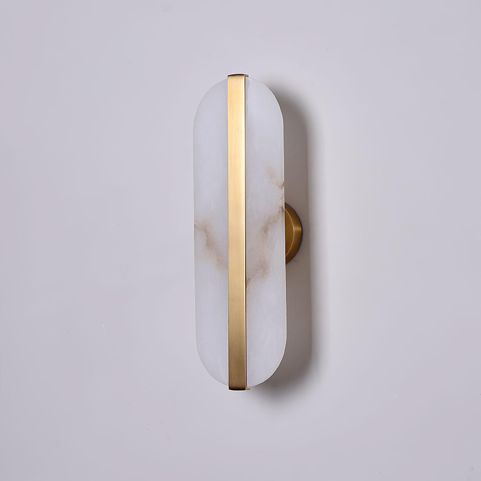 Calura Alabaster Double Light Wall Lamp - Blowlighting