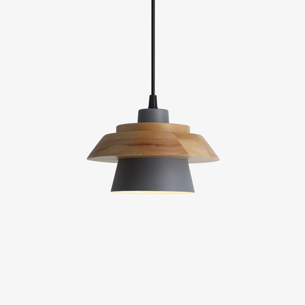 Stone Wood Pendant Lamp - Blowlighting