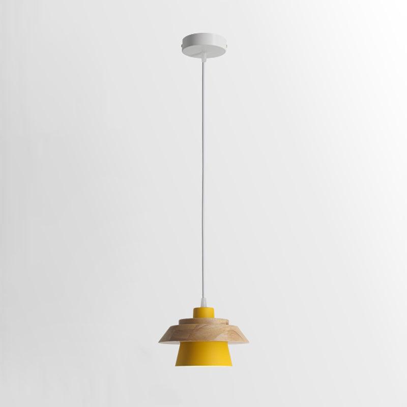 Stone Wood Pendant Lamp - Blowlighting