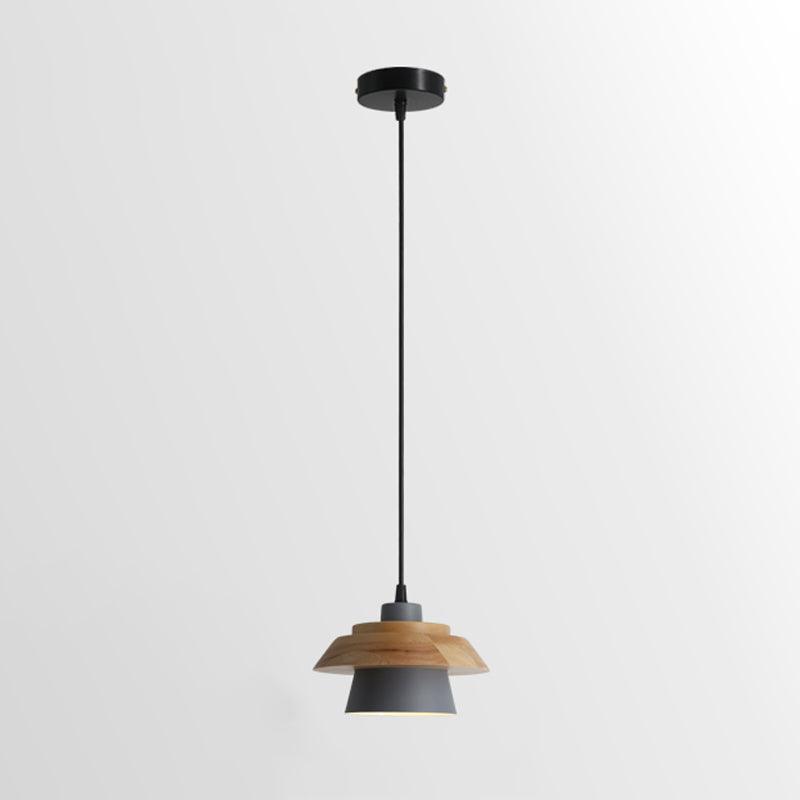 Stone Wood Pendant Lamp - Blowlighting