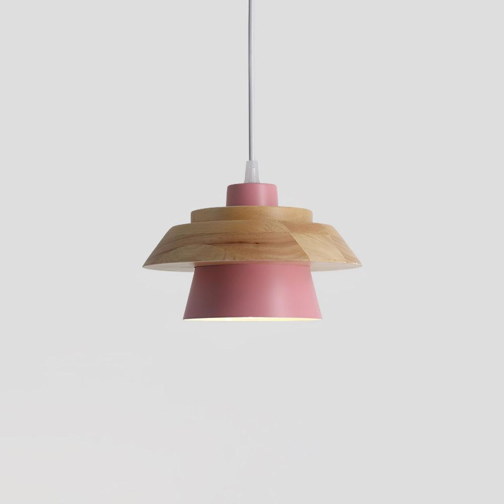 Stone Wood Pendant Lamp - Blowlighting