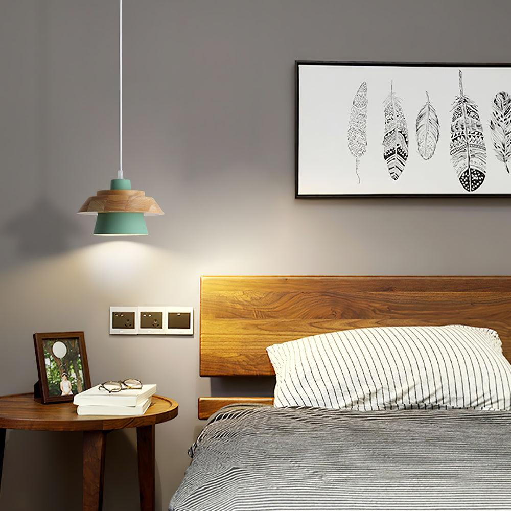 Stone Wood Pendant Lamp - Blowlighting