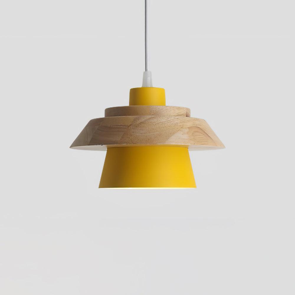 Stone Wood Pendant Lamp - Blowlighting
