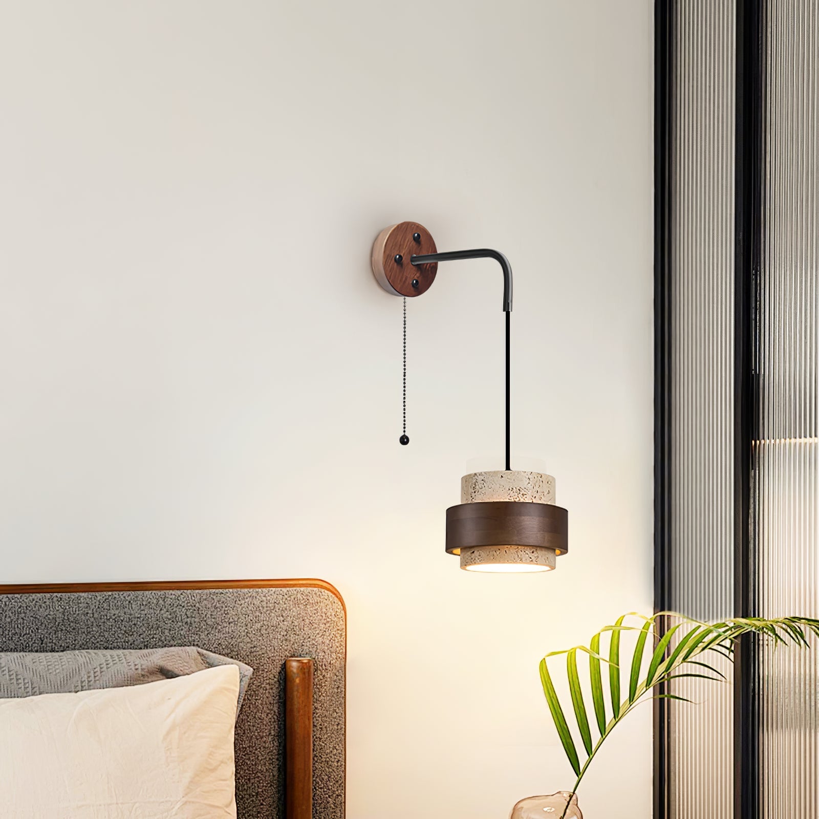 Alva Travertine Wall Light - Blowlighting