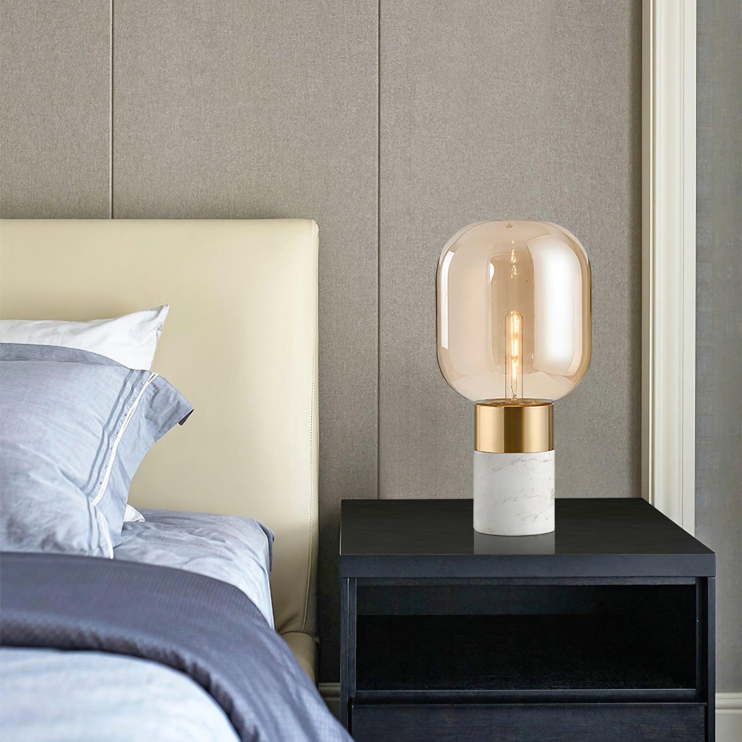 Storm Marble Table Lamp - Blowlighting