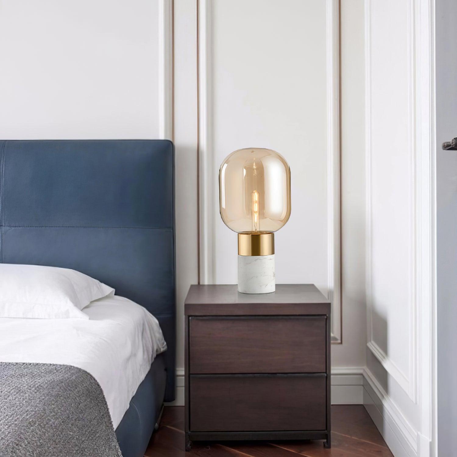 Storm Marble Table Lamp - Blowlighting