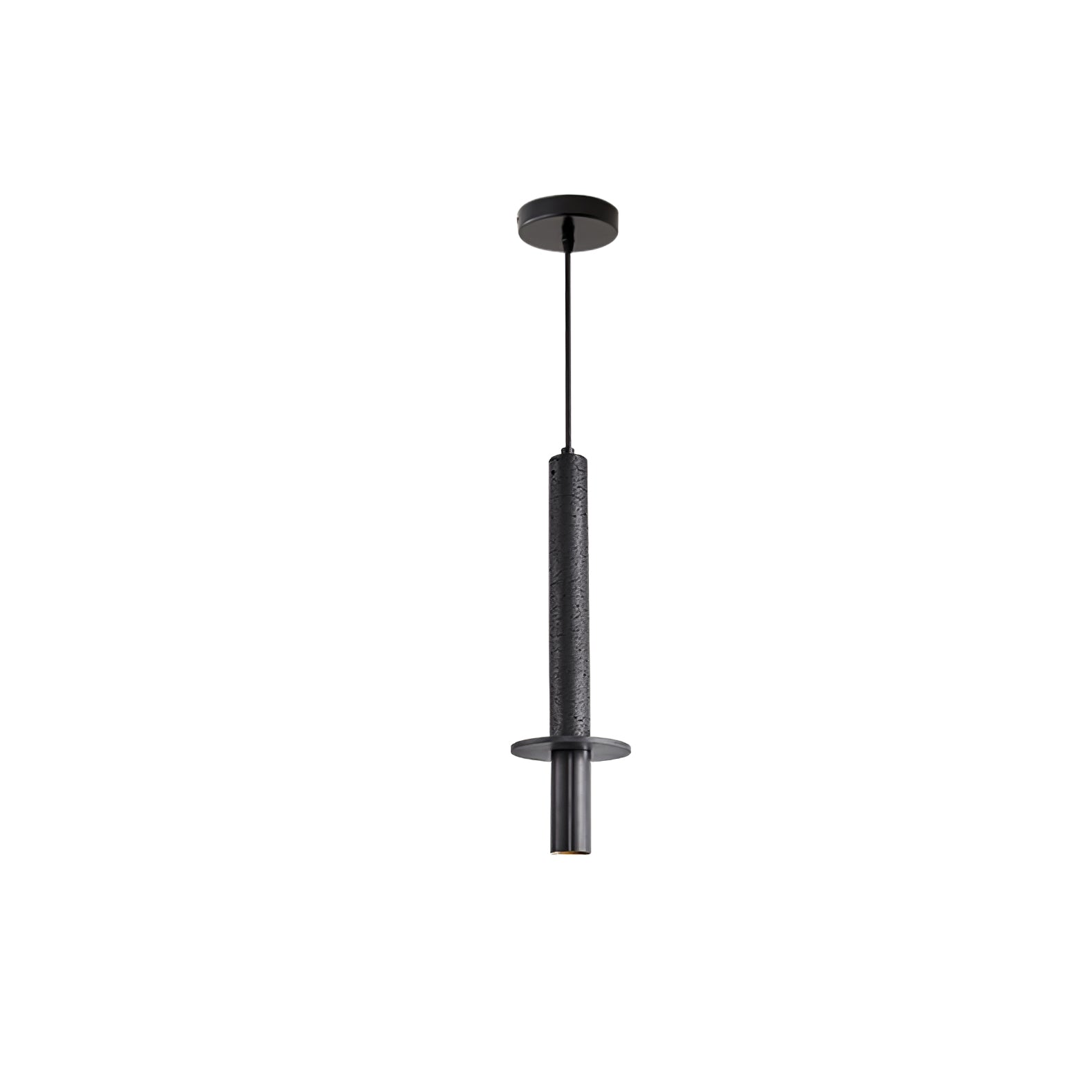 Avdoryra Dual Cylinder Travertine Pendant Light - Blowlighting