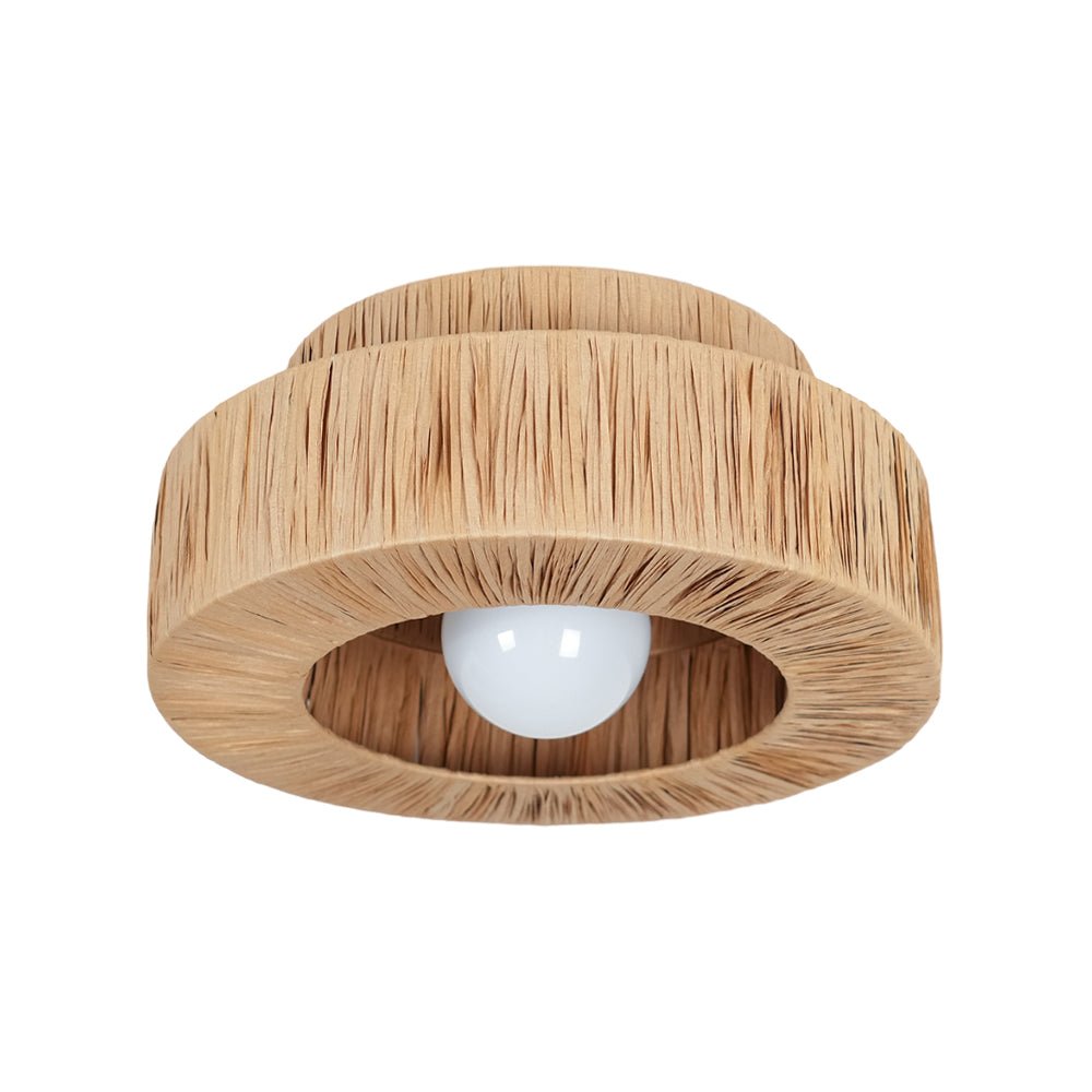 Straw Art Ceiling Lamp - Blowlighting