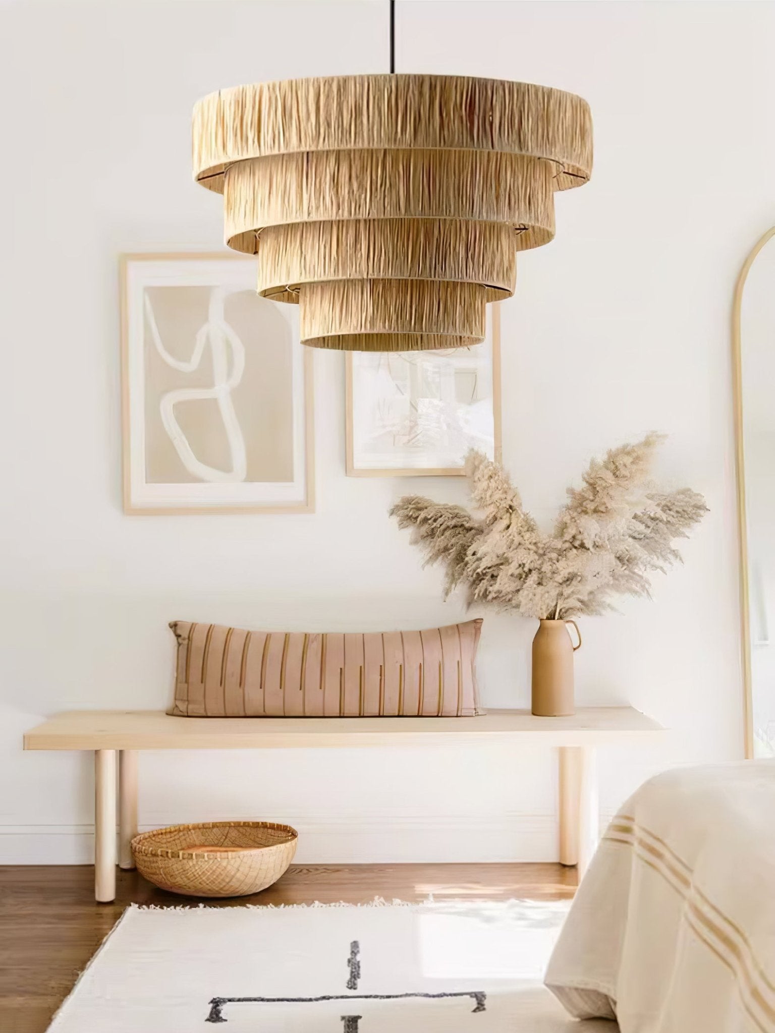 Straw Art Pendant Light - Blowlighting