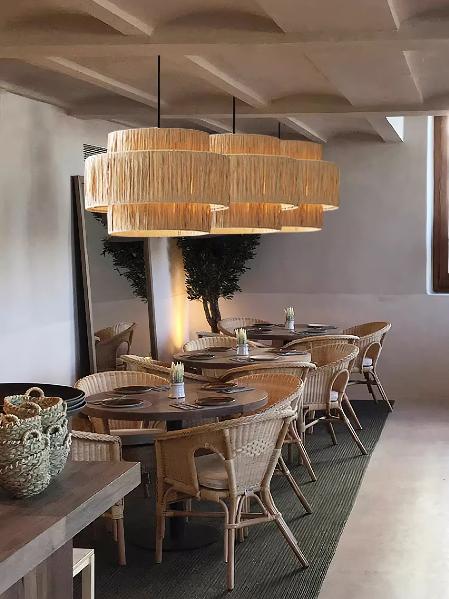Straw Art Pendant Light - Blowlighting